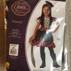 Girls Pirate Halloween Costume Size Small by Rubie's Opus Collection